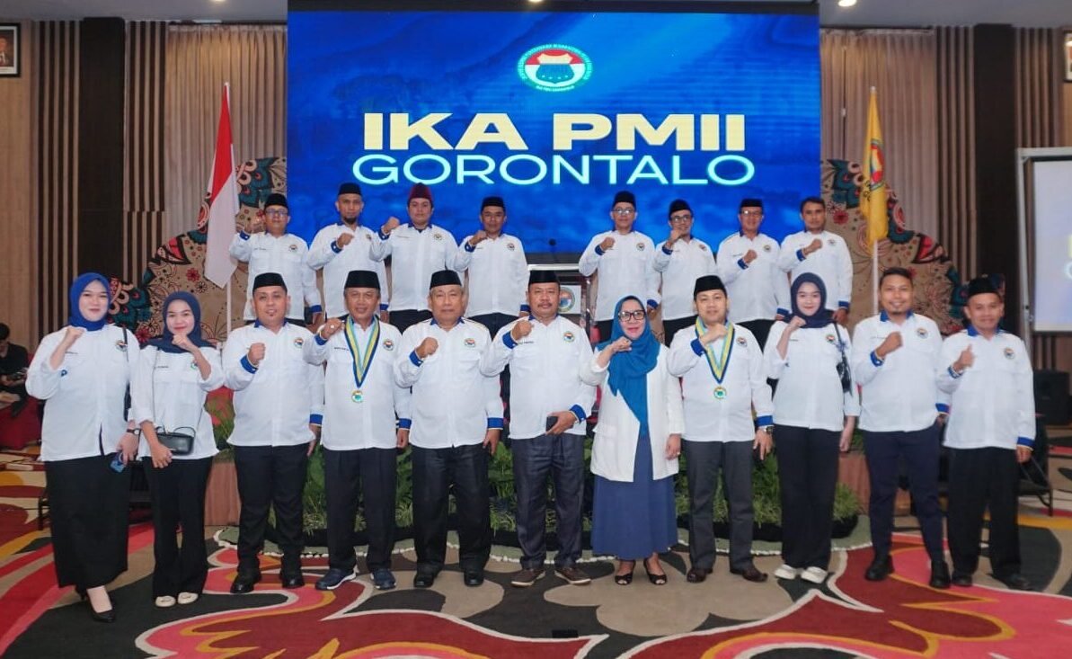 IKA PMII Cabang Kota Gorontalo 2025 - 2030. (Foto: Annahdlah)
