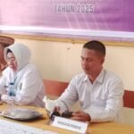 Nara Sumber Utama: Ketua Rumah Moderasi Beragama IAIN Sultan Amai Gorontalo, DR. Arfan Nusi bersama Kepala Kementrian Agama Kota Gorontalo, Dr. Misnawati Nuna. (Foto: Annahdlah)