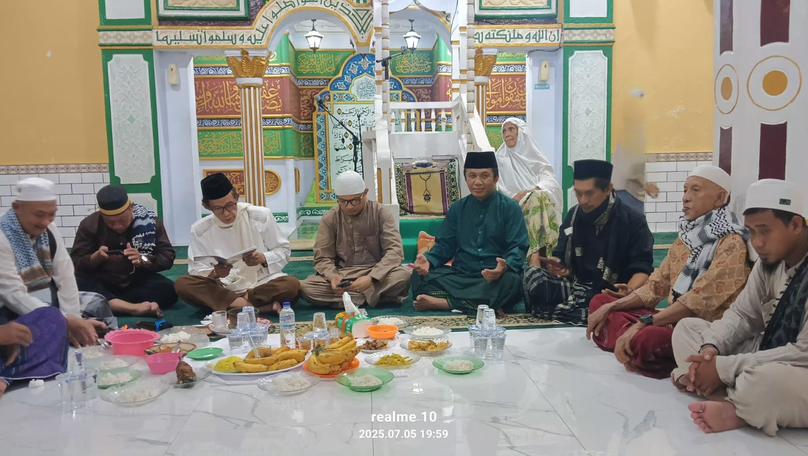 Doa Hari Asyura 1447 H yang digelar Takmirul Masjid Sultan Amai Kota Gorontalo. (Foto: annahdlah)