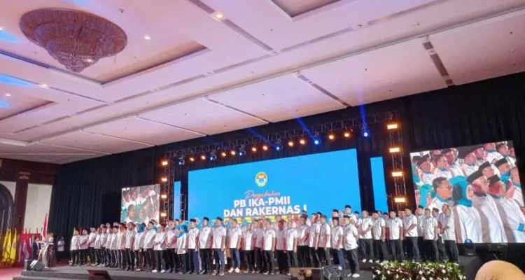 Pengukuhan dan Rakernas I PB IKA-PMII periode 2025-2030 yang telah digelar pada tanggal 13-14 Juli 2025 bertempat di Hotel Bidakara, Jakarta.