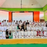 Nobar G30S/PKI para pelajar MTsN 1 Kabgor.) Foto: Annahdlah)