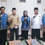 Silaturrahim PC IKA PMII ke Kementerian Agama Kota Gorontalo. (Foto: Annahdlah)