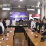 Bupati Ismet Mile bersama Pengurus IKA PMII Bone Bolango, dalam rangka Pembukaan Rakercab IKA PMII Bone Bolango, Foto: (Annahdlah)