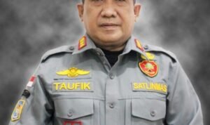 Kasatpol PP, Linmas & Damkar Provinsi Gorontalo, Taufik Elhakim Sidiki. Foto: (humas satpol pp)