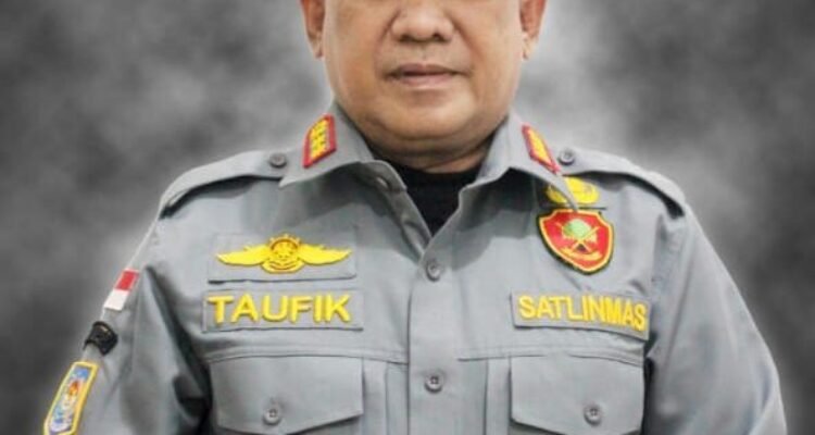 Kasatpol PP, Linmas & Damkar Provinsi Gorontalo, Taufik Elhakim Sidiki. Foto: (humas satpol pp)