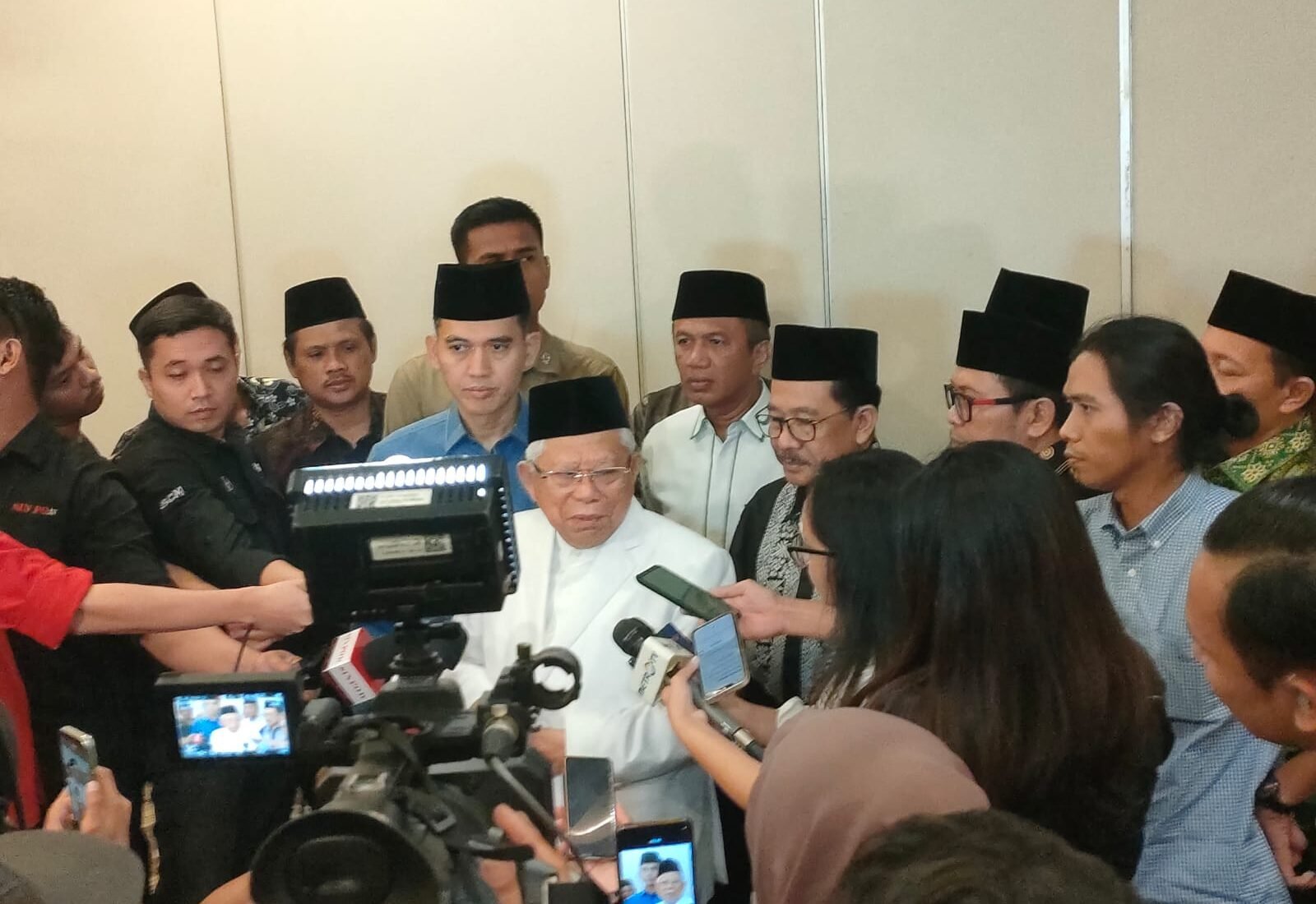 Mantan Wapres RI KH. Maruf Amin. (Foto: Annahdlah)