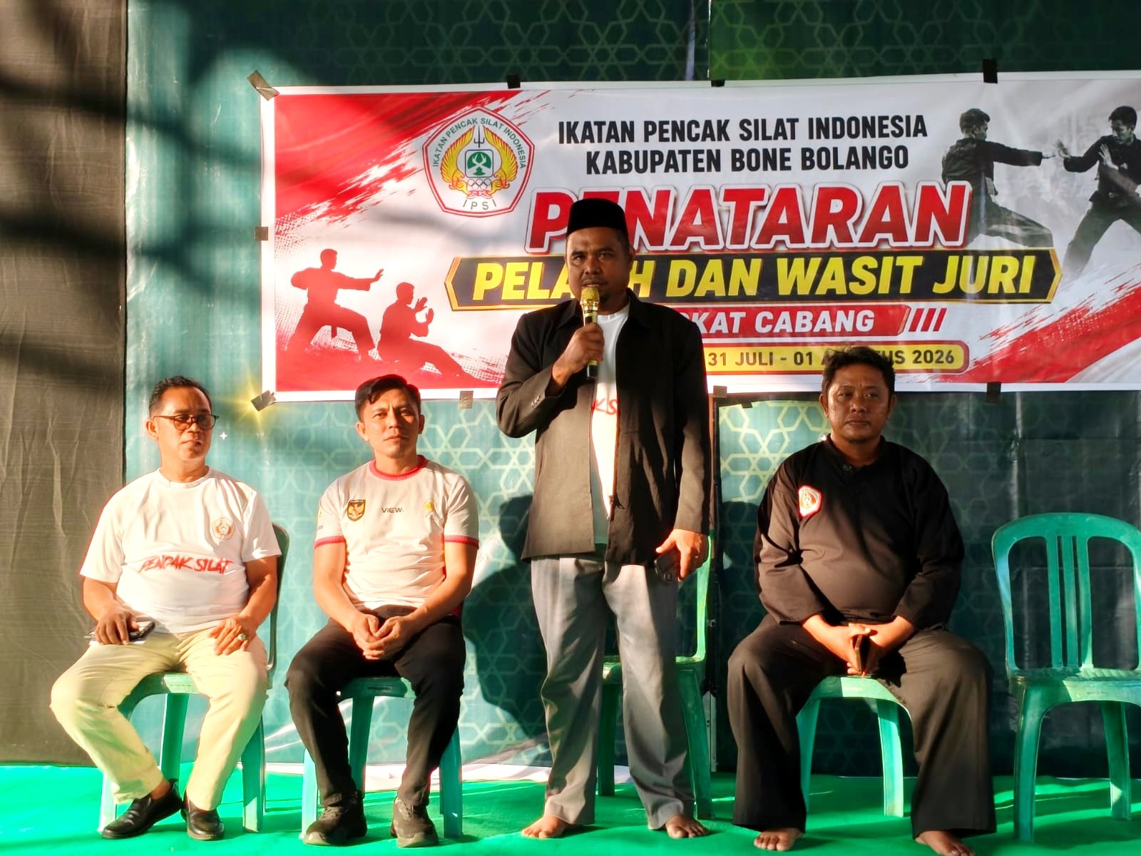 Sambutan Penutupan oleh Ketua IPSI Gorontalo, (Foto:: Annahdlah. com