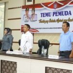 Disparekrafpora Provinsi Gorontalo Gelar Temu Pemuda Gorontalo dalam rangka Hari Pemuda Internasional 2026 di Aula Integritas Inspektorat Provinsi Gorontalo. (Foto: Annahdlah)