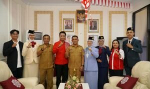 PCMI bersama Kadis Disparekrafpora dan Kabid Pemuda. (Foto: Annahdlah)