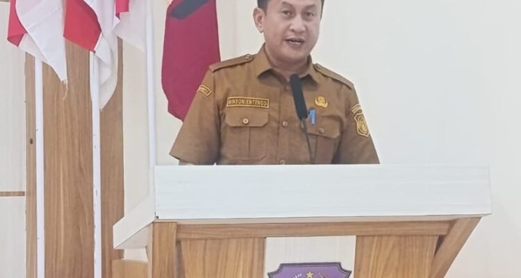 Gubernur Gorontalo diwakili Kabang Kesbangpol Prov. Gorontalo, Nikson Entengo (Foto: Annahdlah
