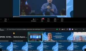 Forum Nasional Kemenpora 2026 Menteri Pemuda dan Olahraga Erick Tohir saat memberi arahan acara Forum Nasional Kepemudaan. (Foto: Annahdlah)
